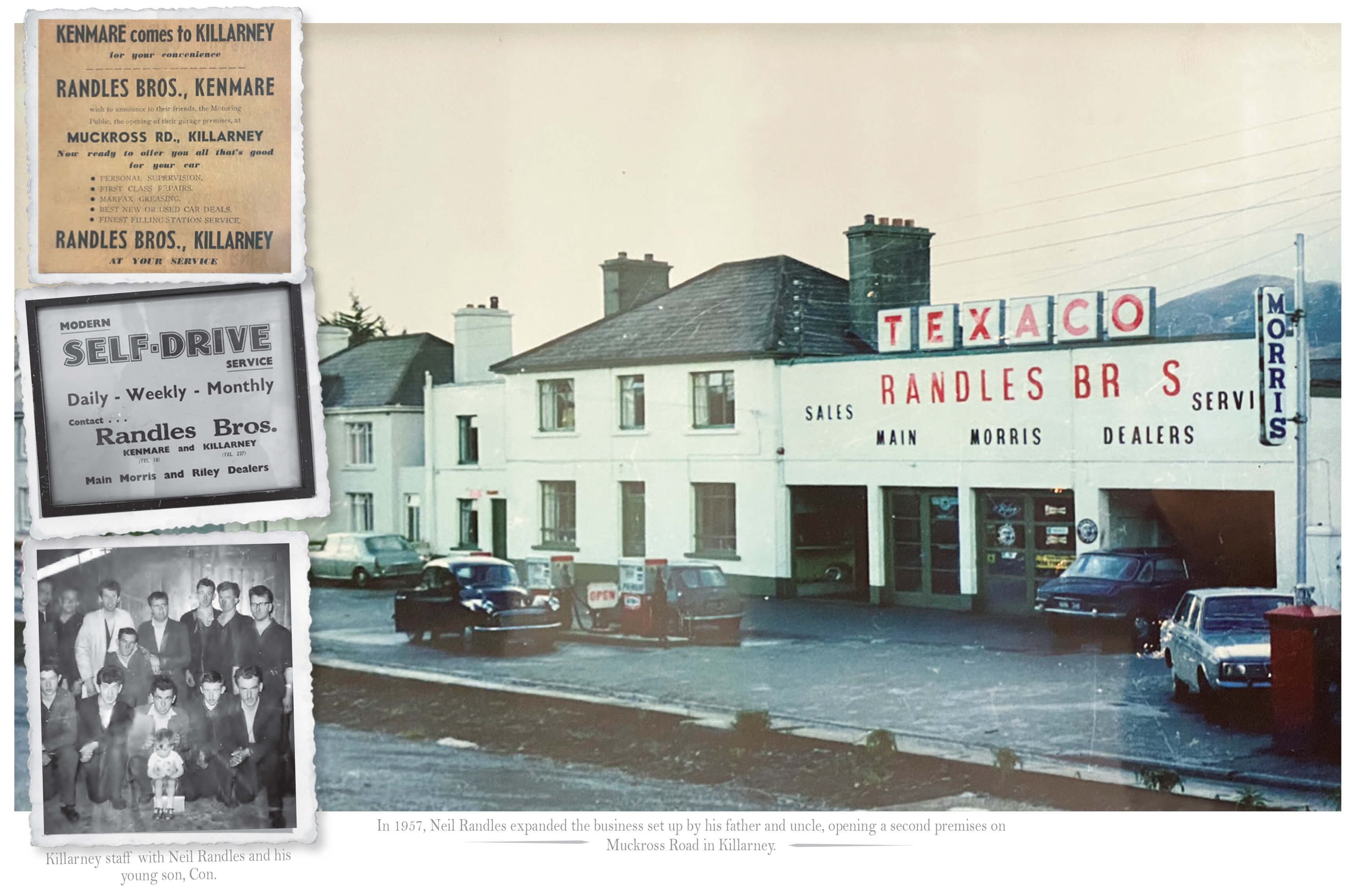 historic photo of dealership